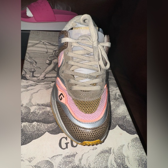 Gucci multicolor sneaker size 36. Women - Picture 2 of 7